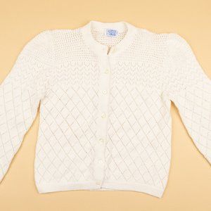 Wintuk Styled By Rose Vintage White Sweater Small